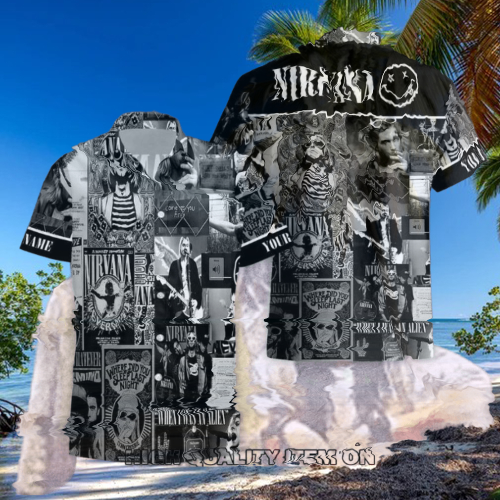 Personalized Nirvana When I Was An Alien Hawaiian Shirt Personalized Nirvana When I Was An Alien Hawaiian Shirt