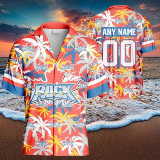 Personalized Nll Toronto Rock Shirt Using Away Jersey Color Hawaiian Shirts