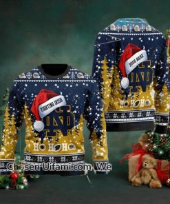 Personalized Notre Dame Fighting Irish Sweater Cool Notre Dame Gifts