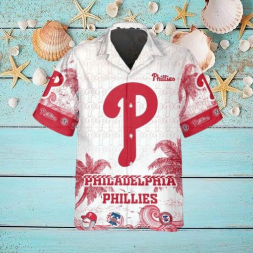 Personalized Philadelphia Phillies Hawaiian Shirt, Phillies Hawaiian Shirt, MLB Hawaiian Shirt