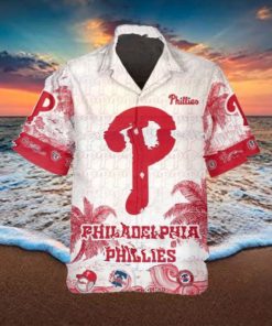 Personalized Philadelphia Phillies Hawaiian Shirt, Phillies Hawaiian Shirt, MLB Hawaiian Shirt