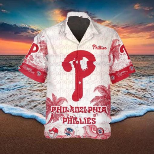 Personalized Philadelphia Phillies Hawaiian Shirt, Phillies Hawaiian Shirt, MLB Hawaiian Shirt