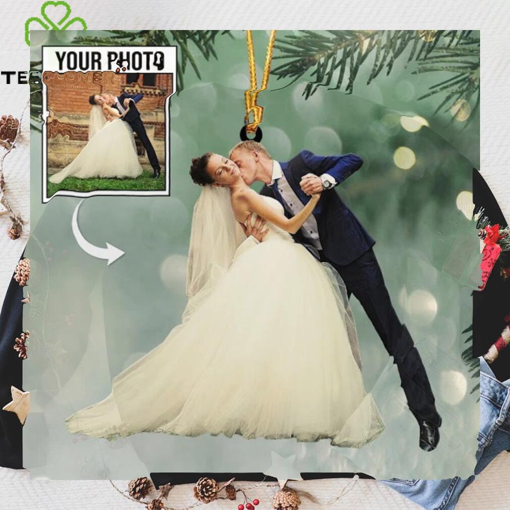 Personalized Photo Mica Ornament Gift For Couple Personalized Photo Mica Ornament Gift For Couple