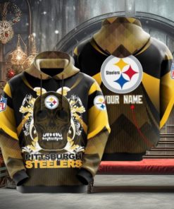 Personalized Pittsburgh Steelers No1649 Custom Hoodie 3D All Over Print Sweathoodie, sweater, longsleeve, shirt v-neck, t-shirt Thoodie, sweater, longsleeve, shirt v-neck, t-shirt Football Gift