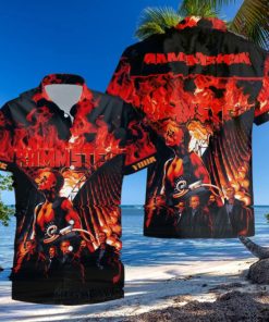 Personalized Rammstein Band Fashion Hawaiian Shirt