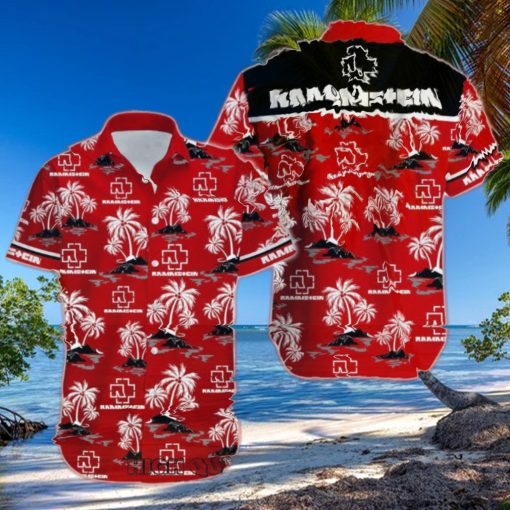 Personalized Rammstein Tropical Coconut Hawaiian Shirt