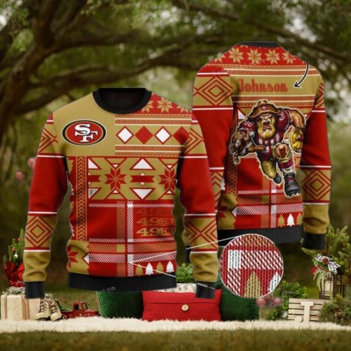 Personalized San Francisco 49ers Ugly Sweater