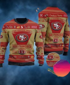 Personalized San Francisco NFL Est 1946 Ugly Christmas Sweater 49ers Gifts