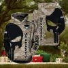 Skull Tie Dye 3D Printed Hoodie