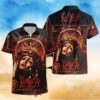 NCAA TCU Horned Frogs Parrot Tropical Floral Hawaiian Shirt