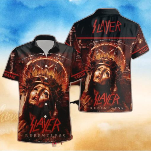 Personalized Slayer Repentless Short Sleeve Hawaiian Shirt