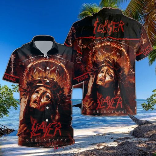 Personalized Slayer Repentless Short Sleeve Hawaiian Shirt