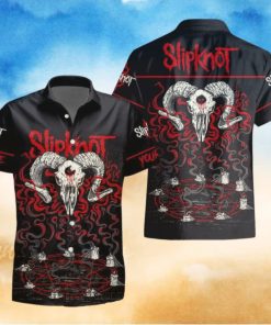 Personalized Slipknot Goat Metal Music Hawaiian Shirt