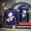 Personalized Snowflake MLB Colorado Rockies Ugly Sweater Custom Name