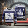 Red And Blue Snowflake Colorado Rockies Ugly Sweater Custom Name