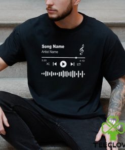 Personalized Song Name Shirt Custom Music Lover Gift Unisex