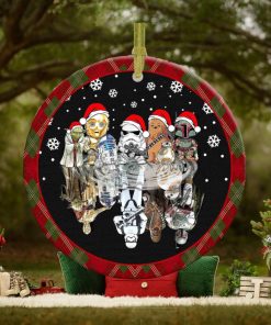 Personalized Star Wars Christmas Tree Ornament, Star Wars Christmas Decorations