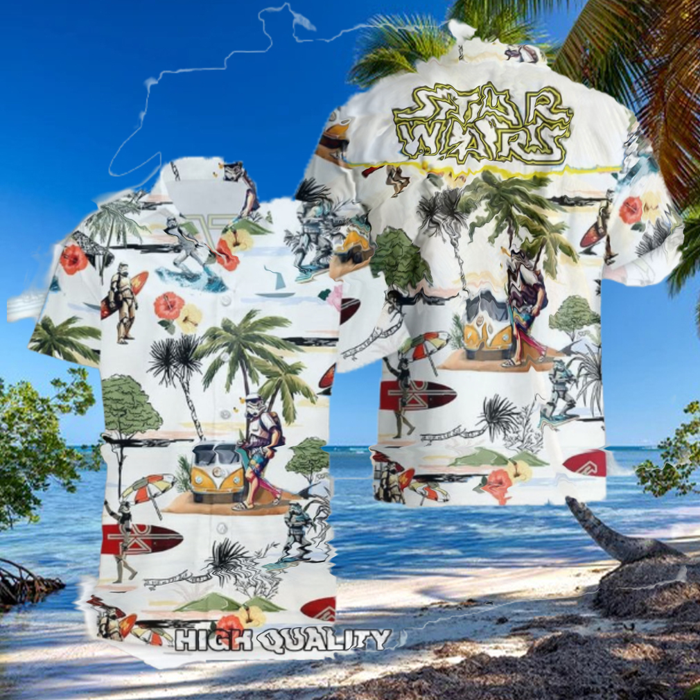 Personalized Star Wars Tropical Summer Hawaiian Shirt Personalized Star Wars Tropical Summer Hawaiian Shirt
