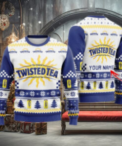 Personalized Twisted Tea Classic Ugly Christmas Sweater