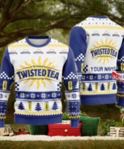 Personalized Twisted Tea Classic Ugly Christmas Sweater