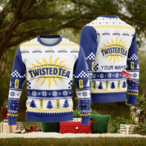 Personalized Twisted Tea Classic Ugly Christmas Sweater