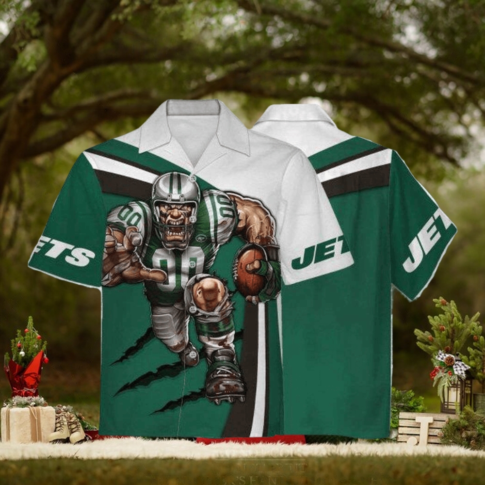 Personalized Unisex Hawaiian Shirt New York Jets Football Team 3D Apparel For Men Women