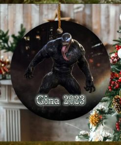 Personalized Venom Ornament 2023, Marvel Venom Christmas Ornament