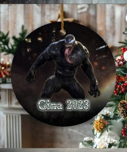 Personalized Venom Ornament 2023, Marvel Venom Christmas Ornament