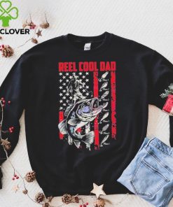 Personalized Vintage Reel Cool Dad Fathers Day 4th Of July shirt