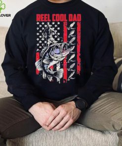 Personalized Vintage Reel Cool Dad Fathers Day 4th Of July shirt