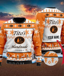 Personalized Vodka Christmas Sweater