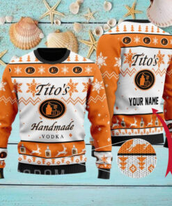 Personalized Vodka Christmas Sweater