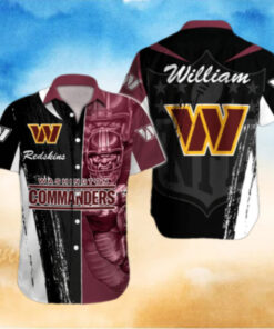 Personalized Washington Commanders Dual Tone Legacy Hawaiian Shirt