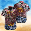 Personalized Washington Commanders Game Day Hawaiian Shirt