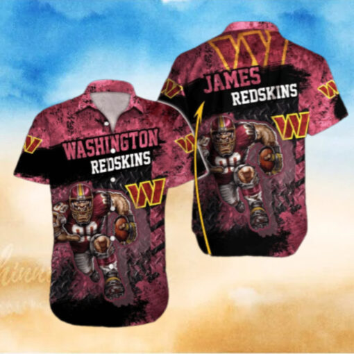Personalized Washington Commanders Grit Play Hawaiian Shirt