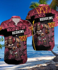 Personalized Washington Commanders Grit Play Hawaiian Shirt