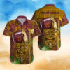 Personalized Washington Commanders Jungle Warrior Hawaiian Shirt