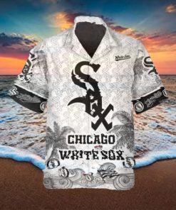 Personalized White Sox Hawaiian Shirt, White Sox Aloha Shirt, MLB Hawaiian Shirt