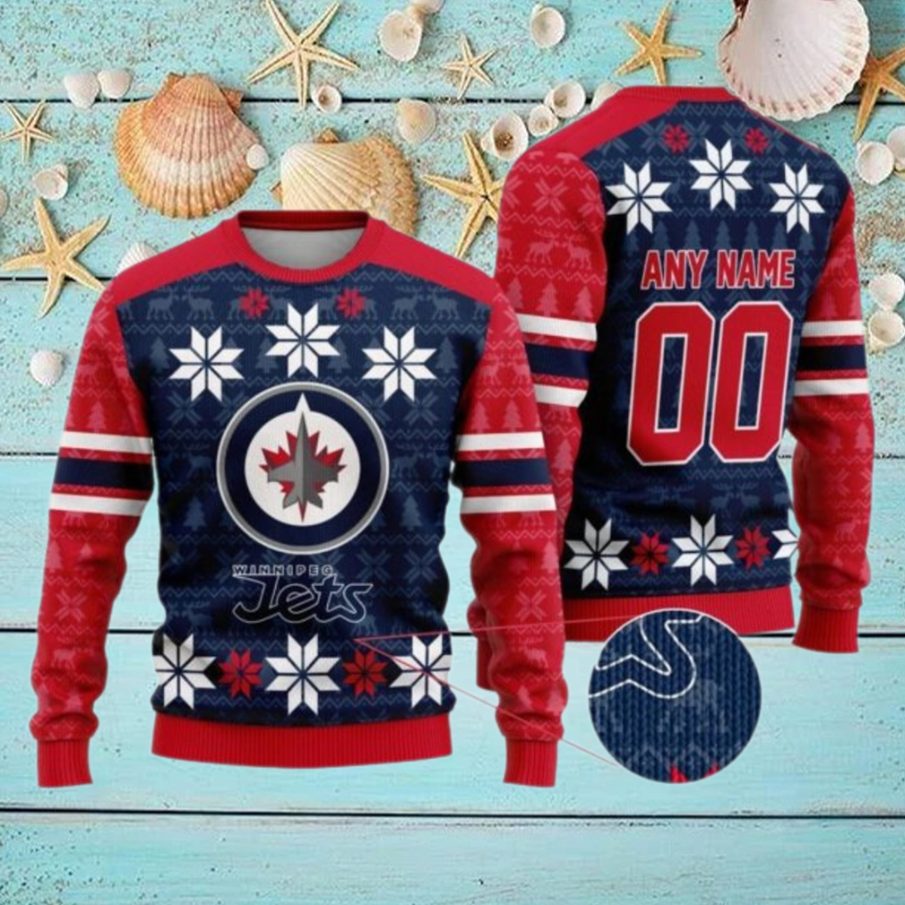 Personalized Winnipeg Jets Ugly Sweater For Christmas Personalized Winnipeg Jets Ugly Sweater For Christmas