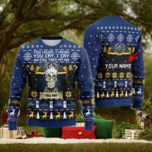 Personalized You Take My Modelo Negra Ugly Christmas Sweater