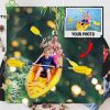 Custom Photo Friend Besties Ornament   Personalized Your Photo Ornament