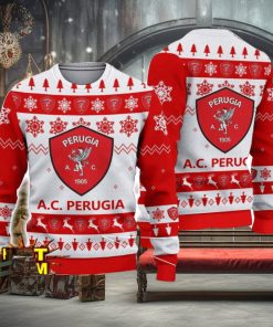 Perugia Team Football Lega Serie A Ugly Christmas Sweater Christmas Gift