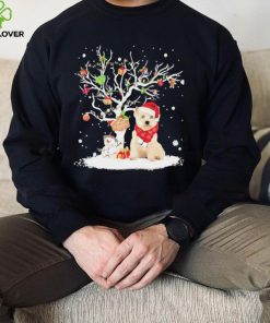 Pet Westie Christmas Tree Dog Shirt