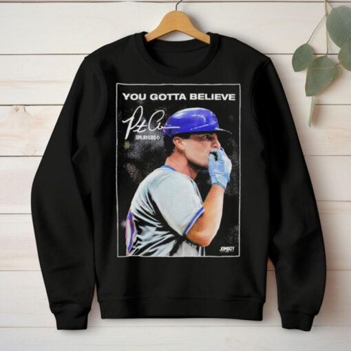 Pete Alonso New York Mets Chef’s Kiss You Gotta Believe T Shirts