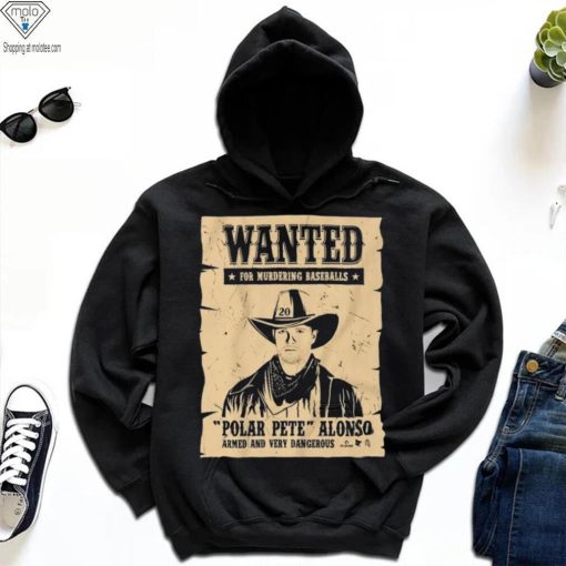 Pete Alonso Wanted Poster Shirt
