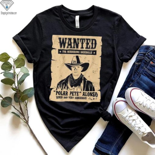 Pete Alonso Wanted Poster Shirt