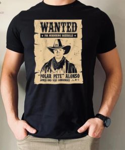 Pete Alonso Wanted Poster Shirt