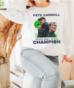 Pete Carroll Super Bowl champions shirt