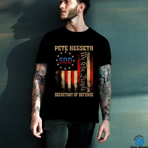 Pete Hegseth Secretary Of Defense Trump MAGA Supporters T Shirt
