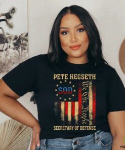 Pete Hegseth Secretary Of Defense Trump MAGA Supporters T Shirt